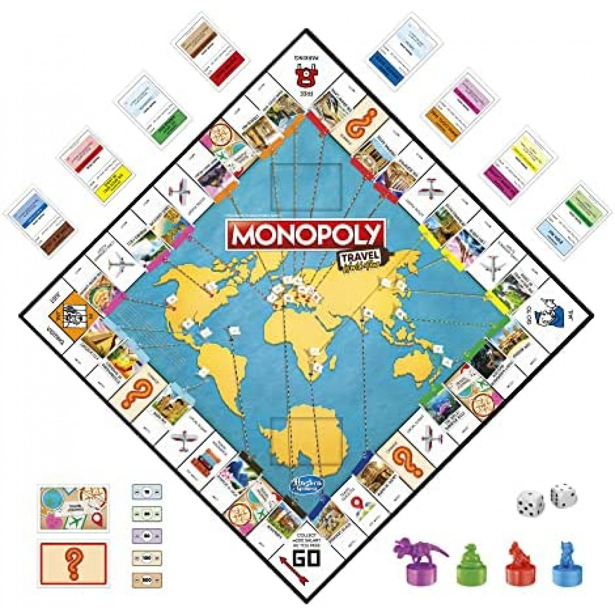 monopoly world tour rewards list