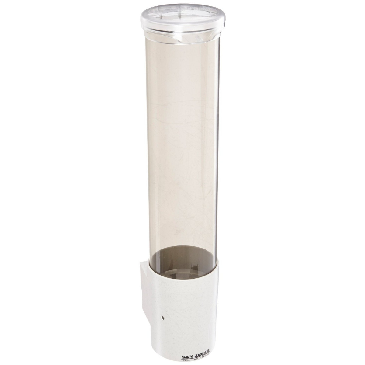 2-1/4 to 2-7/8 Rim Bronze Fits 3oz to 4-1/2oz Cone and 3oz to 5oz Flat Cup Size 16 Tube Length San Jamar C4180 Small Pull Type Water Cup Dispenser with White Sand Throat 