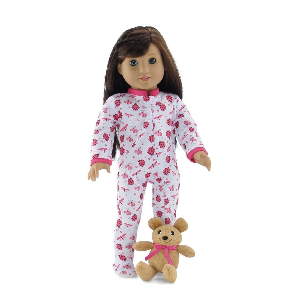 Emily Rose Doll Clothes 18 Inch Doll Clothes | Cozy and Cute Footed ...