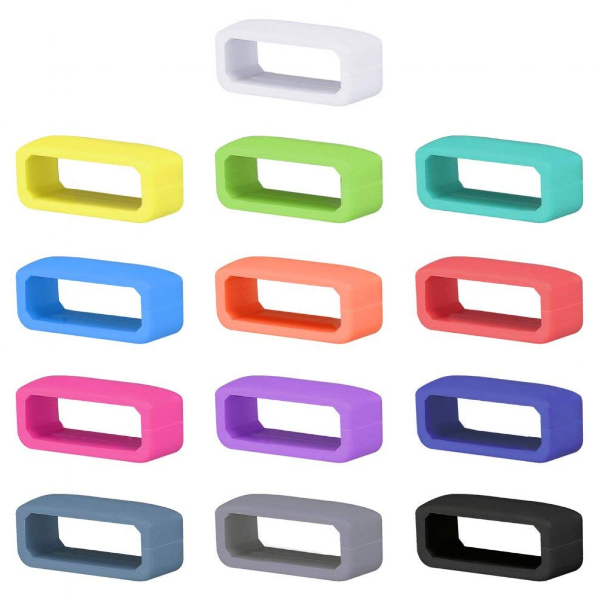 Free Shipping SKYLET 10 Colors Silicon Secure Rings for Garmin Vivofit&Garmin.. 
