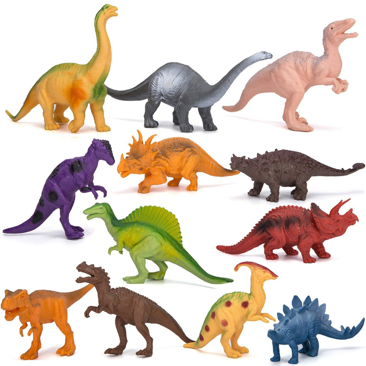 plastic dinosaur figures