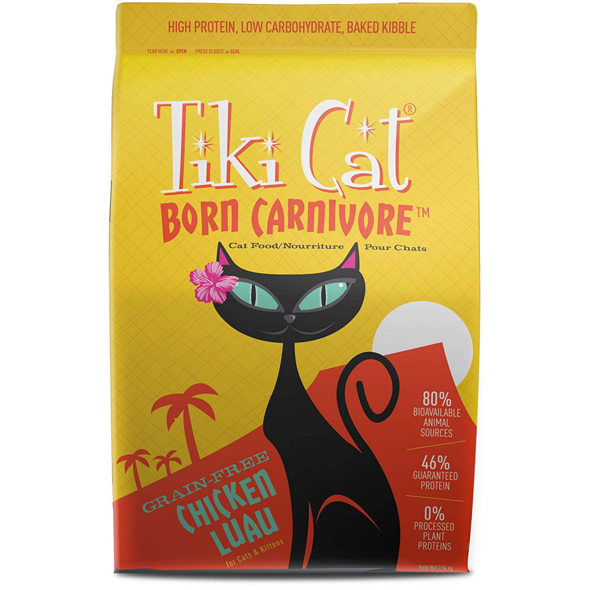 Tiki Cat Born Carnivore Cat Food Grain Free, Dry Food