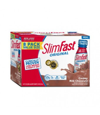 SlimFast Original RTD Creamy Milk Chocolate 8pk