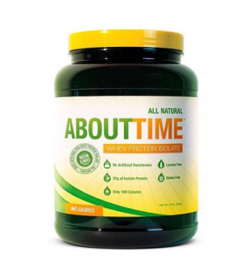 AboutTime Whey Protein Isolate - Unflavored 2 lb(s).
