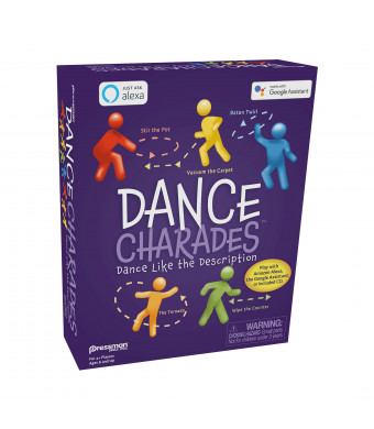 Pressman Dance Charades Game: Can Be Played with included Cd, alexa Skills or Google assistant