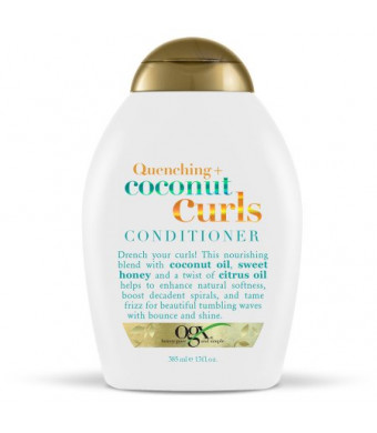 OGX Quenching + Coconut Curls Conditioner, 13.0 FL OZ