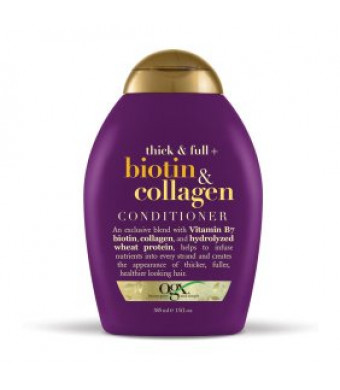 OGX Thick & Full + Biotin & Collagen Conditioner, 13 FL OZ