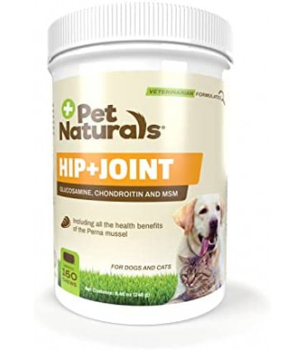 Pet Naturals - Hip + Joint for Dogs and Cats, 160 Bite-Sized Chews