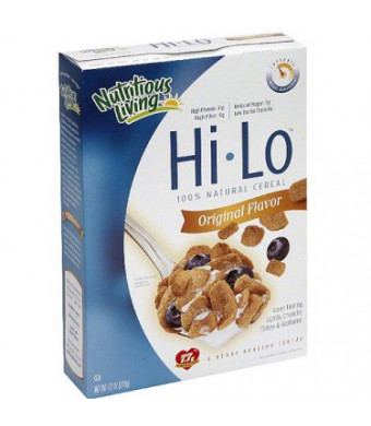 Nutritious Living Hi-Lo Original Flavor Cereal, 12 oz (Pack of 6)