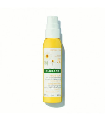 Klorane Sun Lightening Spray with Chamomile and Honey, 4.2 Oz