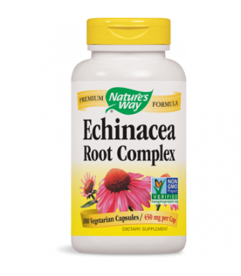 Nature's Way Echinacea Root Complex Vegetarian Capsules, 180 Ct
