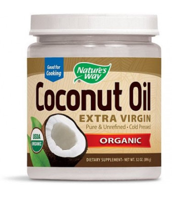 Nature's Way Organic Extra Virgin Coconut Oil, 32 Oz