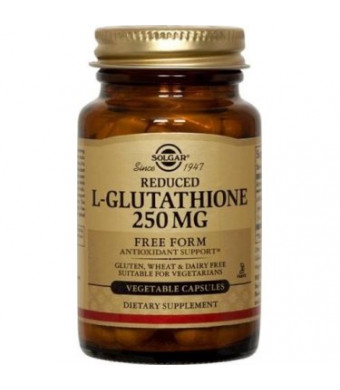 Solgar L-Glutathione 250 mg - 60 Vegetable Capsules