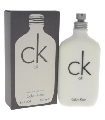 Calvin Klein C.K. All Eau de Toilette Spray For Unisex, 3.4 Oz