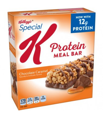 Kellogg's Special K Protein Meal Bar, Chocolate Caramel, 12g Protein, 6 Ct
