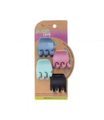 Planet Goody® Bright Heritage Claw Clips, 4 CT