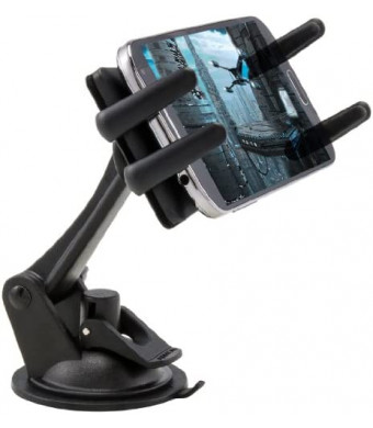 Arkon Windshield Dash Phone Car Mount for iPhone XS Max XS XR X 8 Galaxy Note 9 S10 S9 Retail Black
