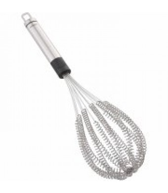 Leifheit Large Speed Quirl Spiral Whisk, Black and Silver