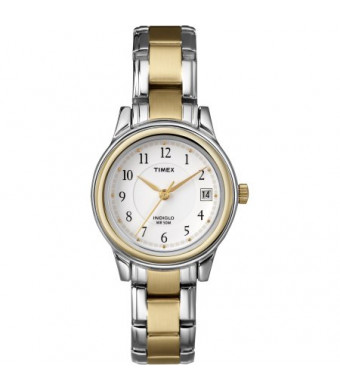Timex Women's Porter Street Watch, Two-Tone Stainless Steel Bracelet