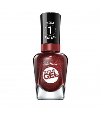 Sally Hansen Miracle Gel Nail Color, Spice Age, 0.5 oz, At Home Gel Nail Polish, Gel Nail Polish, No UV Lamp Needed, Long Lasting, Chip Resistant