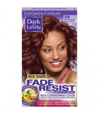SoftSheen-Carson Dark and Lovely Fade Resist Rich Conditioning Color 326 Berry Burgundy