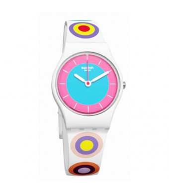 Swatch GIRLING Silicone Unisex Watch LW153