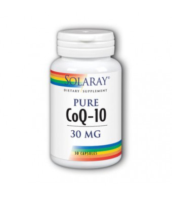 Solaray Pure CoQ-10 30 mg - 30 Capsules