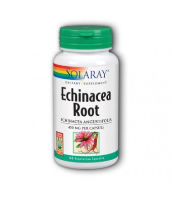 Solaray Echinacea Angustifolia Root 450 mg - 100 Capsules