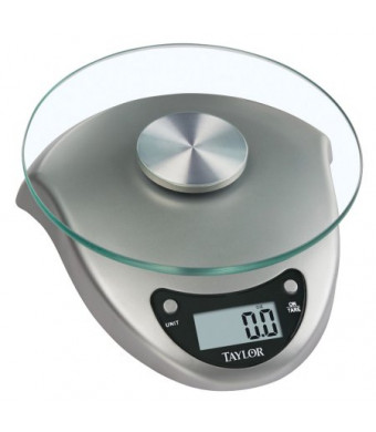 Taylor 3831s Silver Digital Kitchen Scale