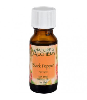 Nature's Alchemy Black Pepper Oil, 0.5 Oz