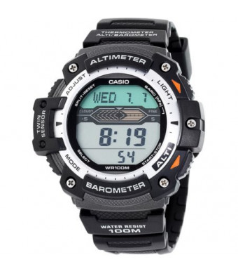 Casio Altimeter, Barometer, and Thermometer Watch