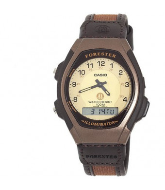 Casio Men's Ana-Digi Forester Illuminator Sport Watch, Brown