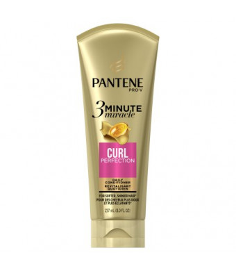 Pantene Curl Perfection 3 Minute Miracle Daily Conditioner, 8.0 fl oz
