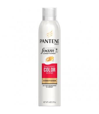 Pantene Pro-V Radiant Color Shine Foam Conditioner, 6 oz.