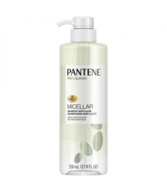 Pantene Pro-V Blends Micellar Shampoo with Aloe Gentle Cleansing Water, 17.9 fl oz