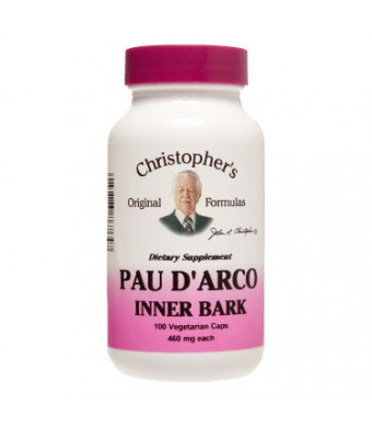 Dr. Christopher's Original Formulas Pau D'arco Inner Bark Capsules, 100 Ct