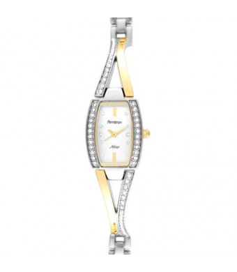 Armitron Women's Two-Tone Crystal Dress Watch