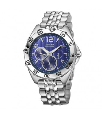 Armitron Men's Stainless Steel Sport Watch, Stainless Steel Bracelet