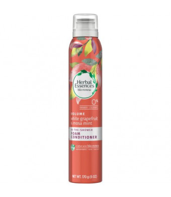 Herbal Essences Bio:Renew White Grapefruit & Mosa Mint In-The-Shower Foam Conditioner, 6 oz
