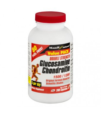Mason Natural Glucosamine Chondroitin Double Strength - 280 CT