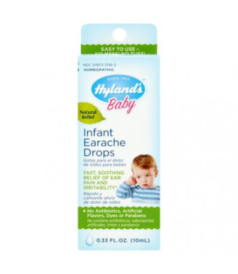 Hyland's Baby Homeophatic Infant Earache Drops, 0.33 fl oz