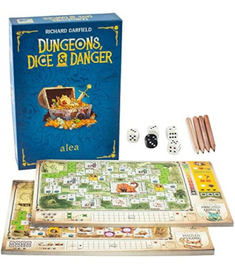 Ravensburger Dungeons, Dice & Danger – an Easy to Learn Roll and Write Strategy Game for Ages 12 and Up