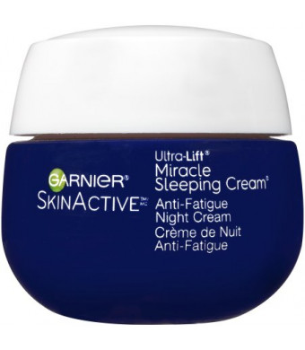 Garnier SkinActive Miracle Anti-Fatigue Night Sleeping Cream 1.7 oz. Box
