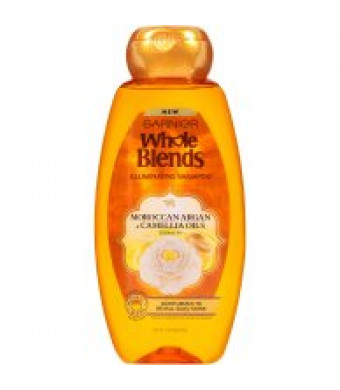 Garnier Whole Blends Shampoo with Moroccan Argan & Camellia Oils Extracts 22 FL OZ