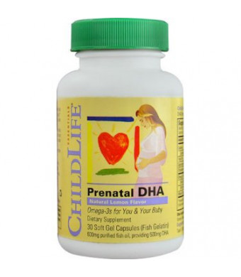 ChildLife Essentials Pure DHA, Natural Berry, 90ct