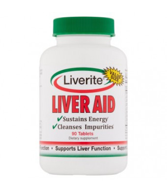 Liverite Liver Aid Value Size Tablets, 90 count