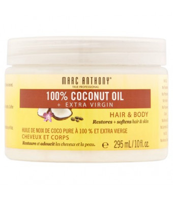 Marc Anthony 100% Coconut Oil + Extra Virgin, 10 fl oz