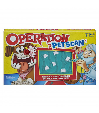 Operation Pet Scan Board Game With Silly Sounds, for Kids Ages 6 and Up