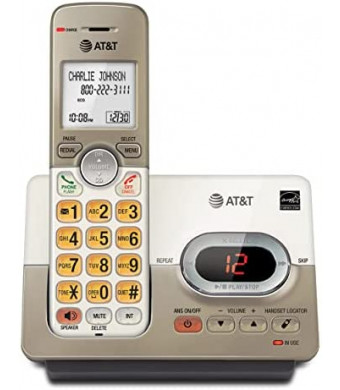 AT&T EL52113 S Cordless Phone with Answering System & Extra-large Backlit Keys