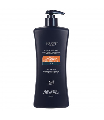Equate Men's Fast Absorbing Face & Body Lotion, 20.3 fl oz